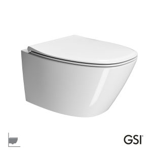 Λεκάνη GSI Modo Plus 54cm με σύστημα Swirlflush® κρεμαστή