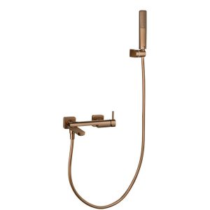 Μπαταρία Imex Toscana λουτρού σε copper PVD